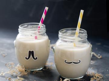 Milkshake al cioccolato bianco