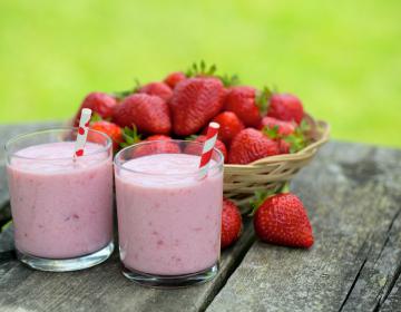 Smoothie alla fragola