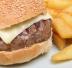 Hamburger e patatine