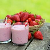 Smoothie alla fragola