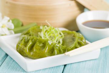 Ravioli di verdure al vapore