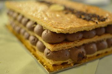 Millefoglie al cioccolato
