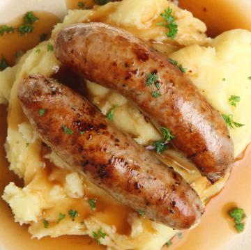 Bangers and mash