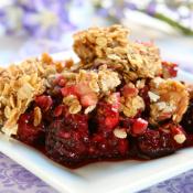 Crumble di more
