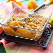 Crumble di pesche