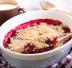 Crumble di ciliegie