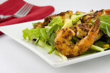 Camarones al mojo de ajo