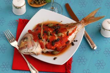 Huanchinango a la Veracruzana