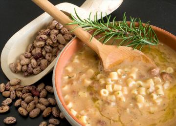 Pasta e fagioli napoletana