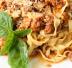 Tagliatelle alla bolognese