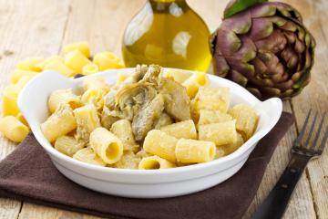 Pasta con carciofi