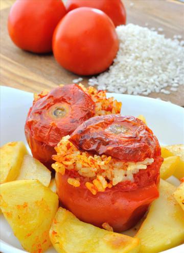 Pomodori ripieni di riso