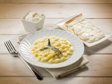 Gnocchi al gorgonzola