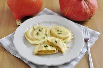 Tortelli di zucca alla mantovana