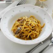Spaghetti con acciughe