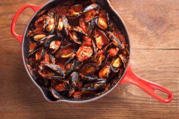 Cozze alla livornese