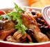 Cosce di pollo alla cacciatora