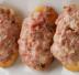 Crostini con salsiccia e stracchino