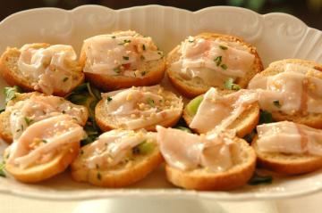 Bruschette al lardo