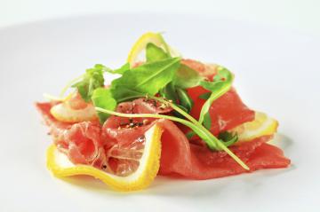 Carpaccio al limone