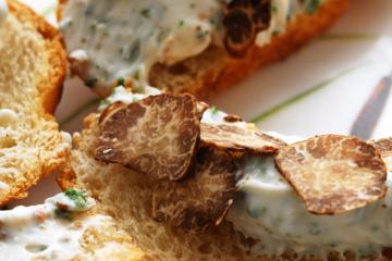 Crostini al tartufo