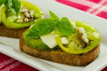 Crostini vegetariani
