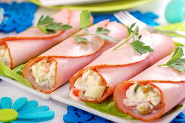 Involtini al prosciutto