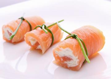 Involtini di salmone