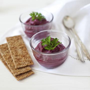 Mousse di barbabietole