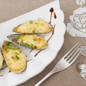 Cozze in crema di formaggio