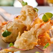 Fiori di zucca in tempura