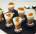 Carpaccio finger di salmone e formaggio fresco