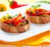 Crostini ai peperoni