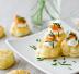 Nuvole di sfoglia croccanti con salmone