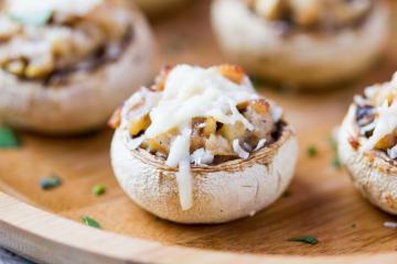 Champignon gratinati