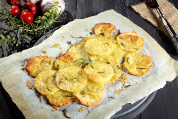 Chips di patate arrosto