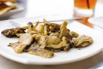 Funghi alla piastra