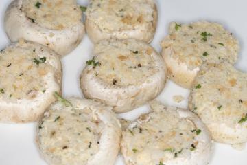 Funghi gratinati