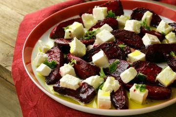 Insalata di barbabietole e feta