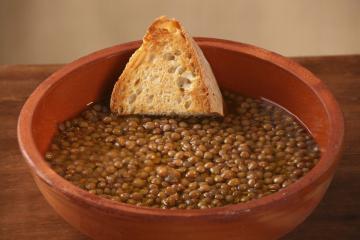 Lenticchie al vapore