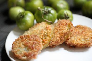Pomodori verdi fritti
