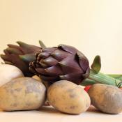 Carciofi e patate al forno
