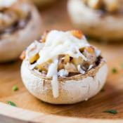 Champignon gratinati
