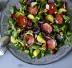 Insalata con salamino piccante