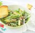 Insalata di asparagi, rucola e funghi