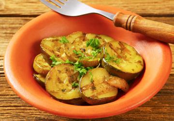 Zucchine alla piastra marinate