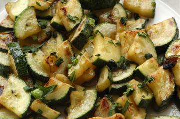Zucchine in padella
