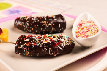 Banane al cioccolato
