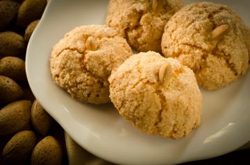 Biscotti con farina di mandorle