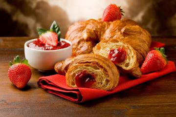 Brioche alla marmellata